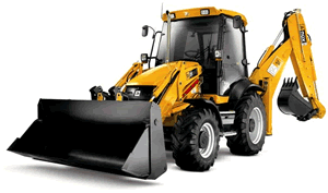 JCB backhoe