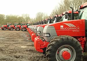 Elveden's new McCormick MTX150 fleet lined up and ready to go! 