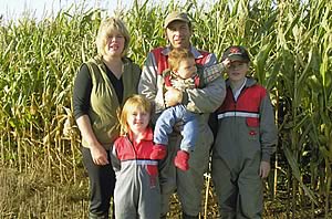 Tony and Denise Osborn with children