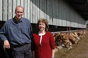 last year’s winners Ian and Sally Macalpine