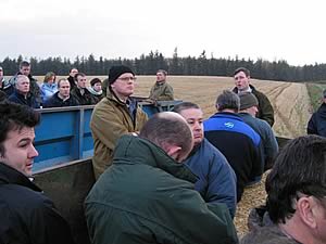 Monitor Farm Group tour Woodhead Farm