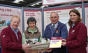 Clive Brown, EBLEX, Pat and George Long, and Netta de la Cour, EBLEX