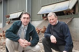 EggSell founders Stewart Elliott and Ian Sinkler