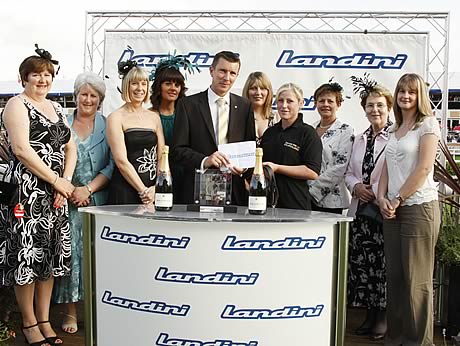 Landini ladies at Doncaster races