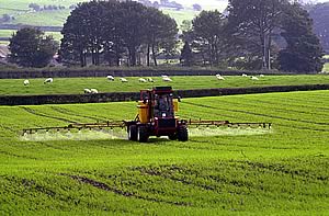 crop spraying