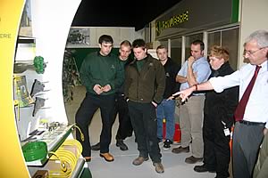 Parts Tech students’ gondola displays