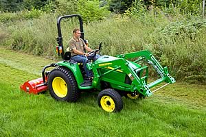 John Deere’s 3036E compact tractor