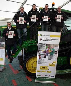 John Deere Master Technicians at LAMMA