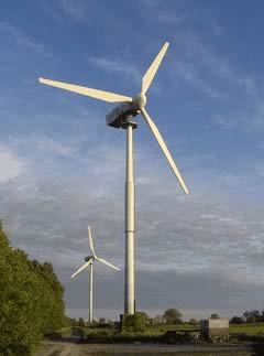 wind turbines