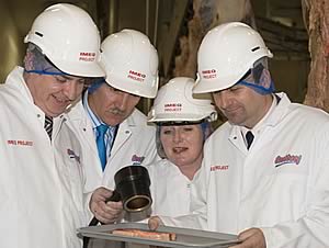 Richard Lochhead (MSP), Uel Morton (QMS), Suzie England (Scotbeef), Dave Ross (SAC)