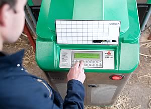 Calf machine controls