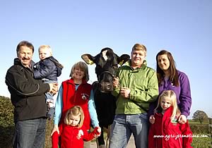 Haffey Family with Glasson JD Goldwyn Glora