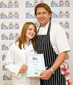 Charlotte Heath and James Martin